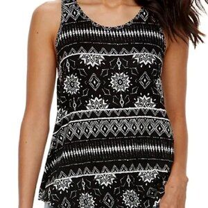 Patterned Tank Top